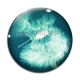 Cabochon Verre - pissenlit