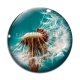 Cabochon Verre - pissenlit