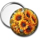 Miroir de poche - tournesol