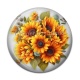 Cabochon Résine - tournesol