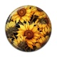 Cabochon Résine - tournesol
