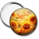 Miroir de poche - tournesol