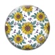 Cabochon Verre - tournesol