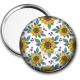 Miroir de poche - tournesol