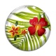 Cabochon Verre - tournesol