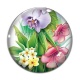 Cabochon Verre - tournesol