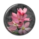 Cabochon Résine - fleur exotique