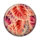 Cabochon Résine - feuille exotique 
