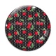 Cabochon Verre - cerise