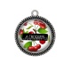 Pendentif Cabochon Argent - A croquer