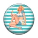 Cabochon Résine - pin up