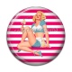 Cabochon Résine - pin up