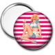 Miroir de poche - pin up