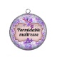 Pendentif Cabochon Argent - formidable maîtresse