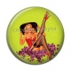 Cabochon Résine - pin up