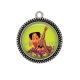 Pendentif Cabochon Argent - pin up