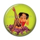 Cabochon Résine - pin up