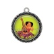 Pendentif Cabochon Argent - pin up
