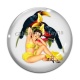 Cabochon Verre - pin up