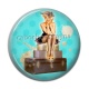 Cabochon Résine - pin up