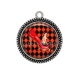 Pendentif Cabochon Argent - pin up