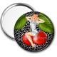 Miroir de poche - pin up