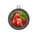 Pendentif Cabochon Argent - pin up