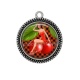 Pendentif Cabochon Argent - pin up