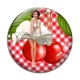 Cabochon Verre - pin up
