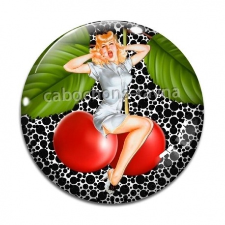 Cabochon Verre - pin up