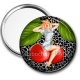 Miroir de poche - pin up