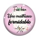Cabochon Verre - formidable maîtresse