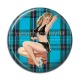 Cabochon Résine - pin up