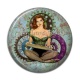 Cabochon Résine - pin up