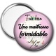 Miroir de poche - formidable maîtresse