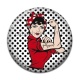 Cabochon Résine - girl power