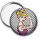 Miroir de poche - girl power