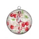 Pendentif Cabochon Argent - pin up