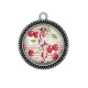 Pendentif Cabochon Argent - pin up