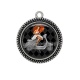Pendentif Cabochon Argent - Pin up