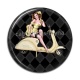 Cabochon Résine - Pin up