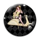 Cabochon Verre - Pin up
