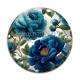 Cabochon Verre - fleur