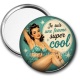 Miroir de poche - je suis une femme super cool