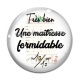 Cabochon Verre - formidable maîtresse