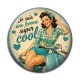 Cabochon Résine - je suis une femme super cool