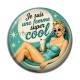Cabochon Résine - je suis une femme super cool