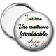 Miroir de poche - formidable maîtresse