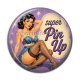 Cabochon Résine - super pin up