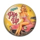 Cabochon Résine - super pin up
